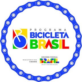 Selo do Programa Bicicleta Brasil — Ministério das Cidades