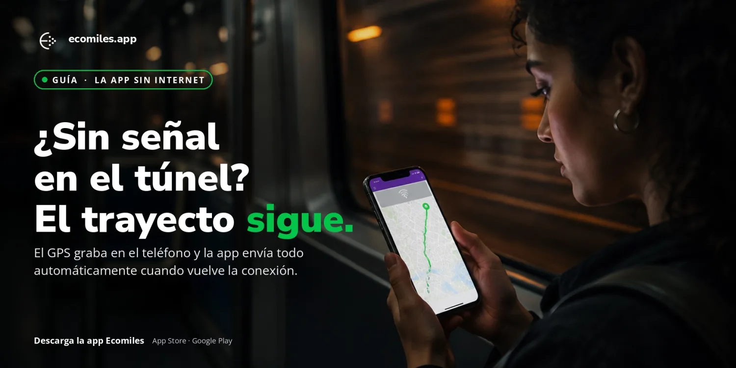 ¿Sin internet? Qué funciona (y qué no) en la app Ecomiles sin conexión